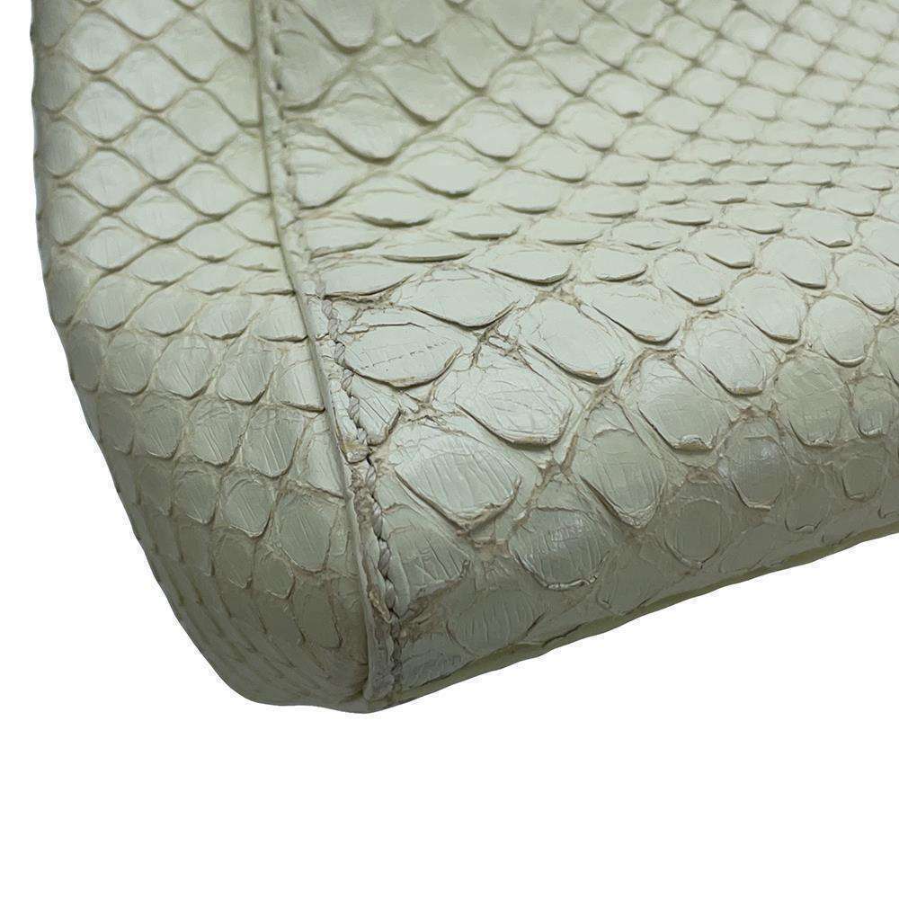 Fendi Bag White 2way Python Mini Shoulder Handbag - image 8